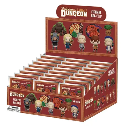 Delicious in Dungeon PVC Bag Clips Series 1 Blind Bag - 1 Unidade